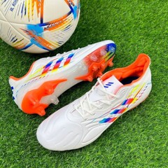超頂x 19.1サッカー靴男女成人長釘FG人工芝生砕釘学生訓練靴代発