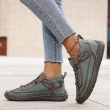 B 77308 Hand-stitched casual couple shoes �ֹ��������µ�Ь