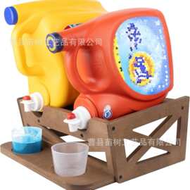 木制置物架 洗衣液支架 乡村风洗衣液收纳架 洗衣机物品存储架