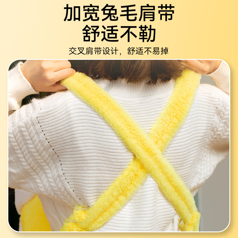 Otoño e invierno perro lindo pequeña abeja embrague caliente engrosada gato bolsa mascota bolsa mochila suministros al por mayor