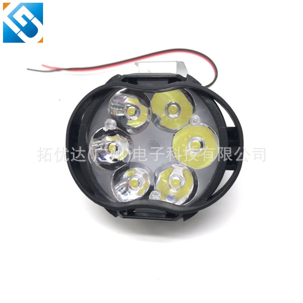 Motorcycle6led Lens Light12 VExternal Car Front Bumper LEDAuxiliary Headlight