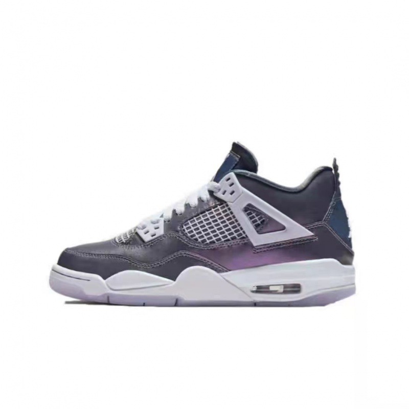 Putian zapatos de comercio exterior AJ4 rojo y azul Duan Duan lava caliente gran París Joe4 antideslizante desgaste zapatos de baloncesto deportivo universal image 20