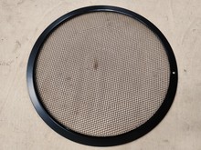 适用美的油烟机过滤网圆网28直径网1个螺丝孔黑色风网