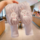 Gray cute rabbit