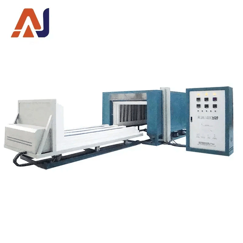 Прямые поставки с завода-изготовителя: высокотемпературная энергосберегающая и эффективная вакуумная экспериментальная гончарная печь с тележкой, 1200 градусов.