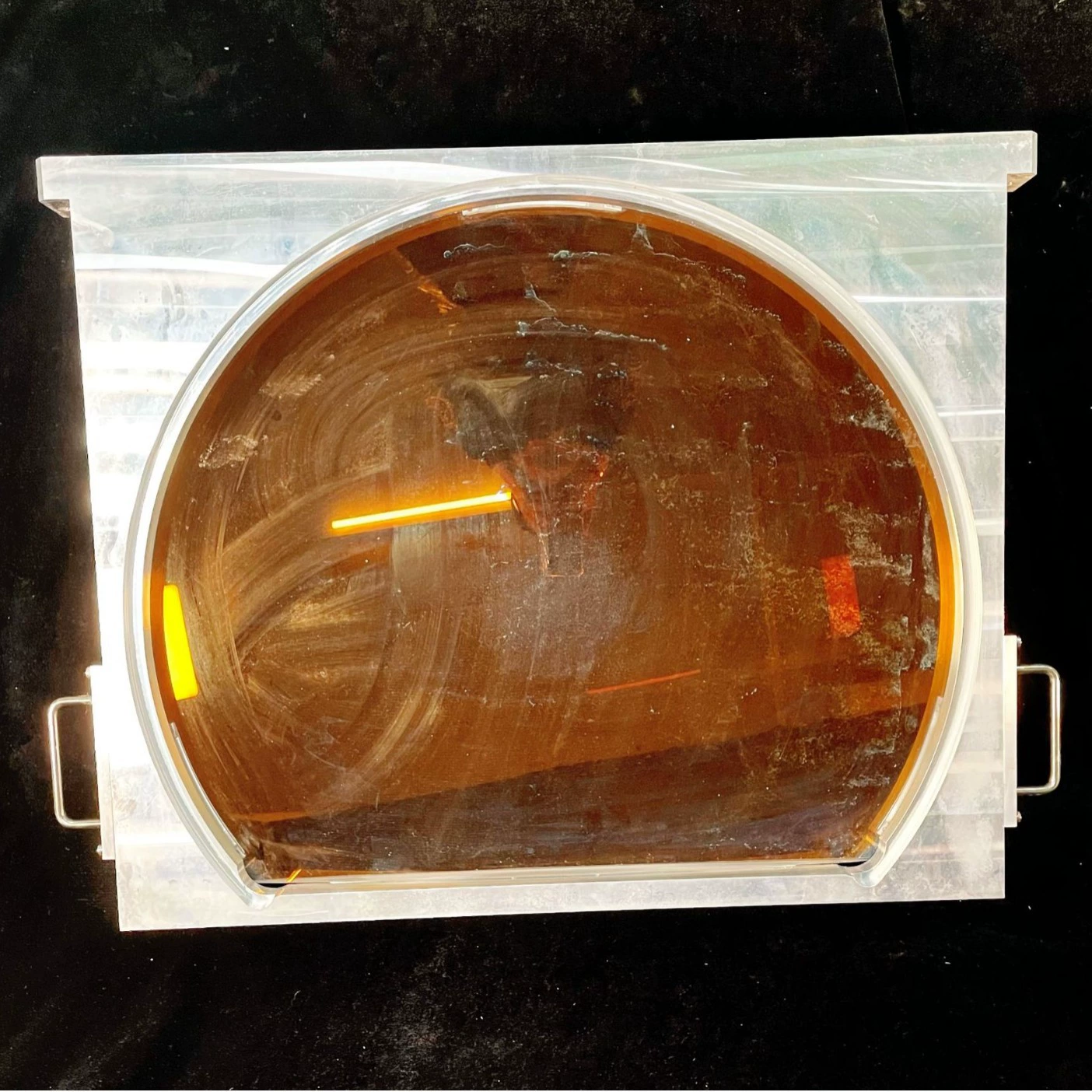 Оптическая линза большого диаметра из кварцевого стекла для фотоэлектрических приборов, оптовая продажа линз для фотолитографических машин