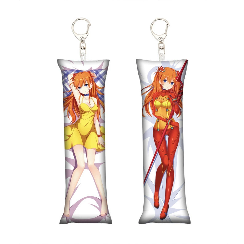 [新世纪福音战士EVA小抱枕钥匙扣迷你背包挂件Mini Dakimakura挂饰] → Персонаж Евангелиона EVA мини-ободок-сердечник брелок мини-рюкзак подвеска