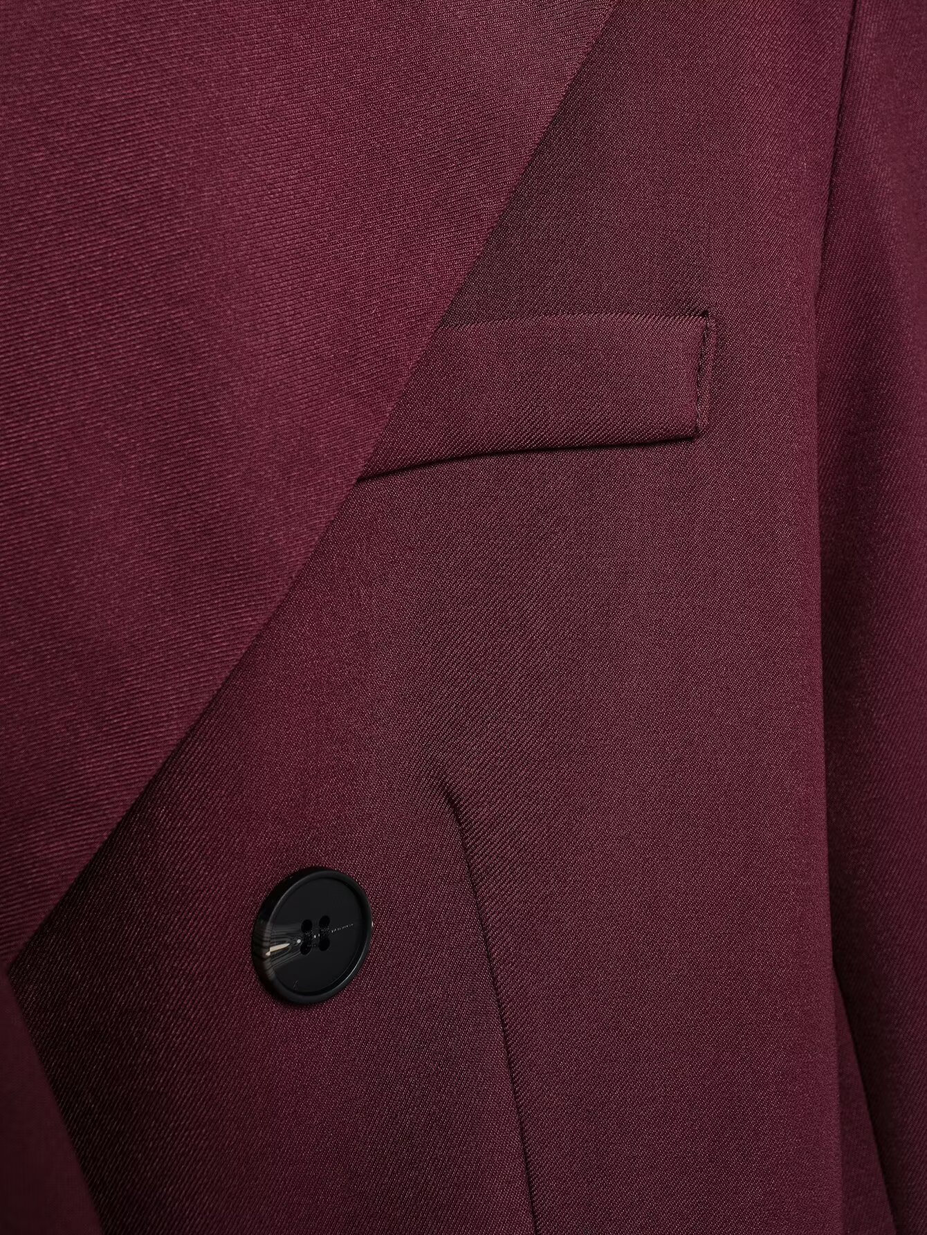 GraceChic 168983-2024 New Women's Fashion European And American Style Ancora Red Double-Breasted + Blazer Pants Set_voghion.com