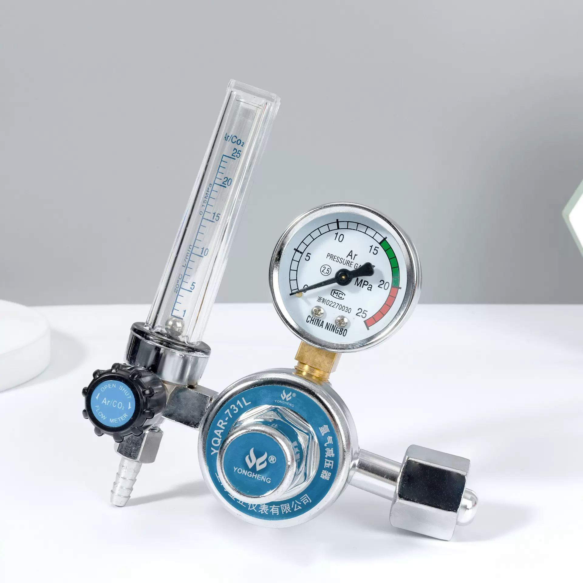 厂家供应甬亨牌氩气表 氩气减压器 量大从优