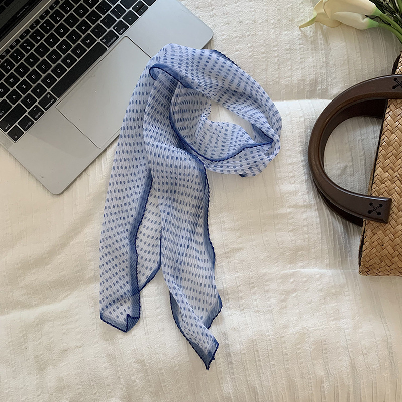 Bufanda de seda, banda larga, sensación de alta calidad, nueva bufanda de diamante de todo fósforo, camisa exterior de primavera y verano, bufanda, bolso, cinturón, cinturón de cintura