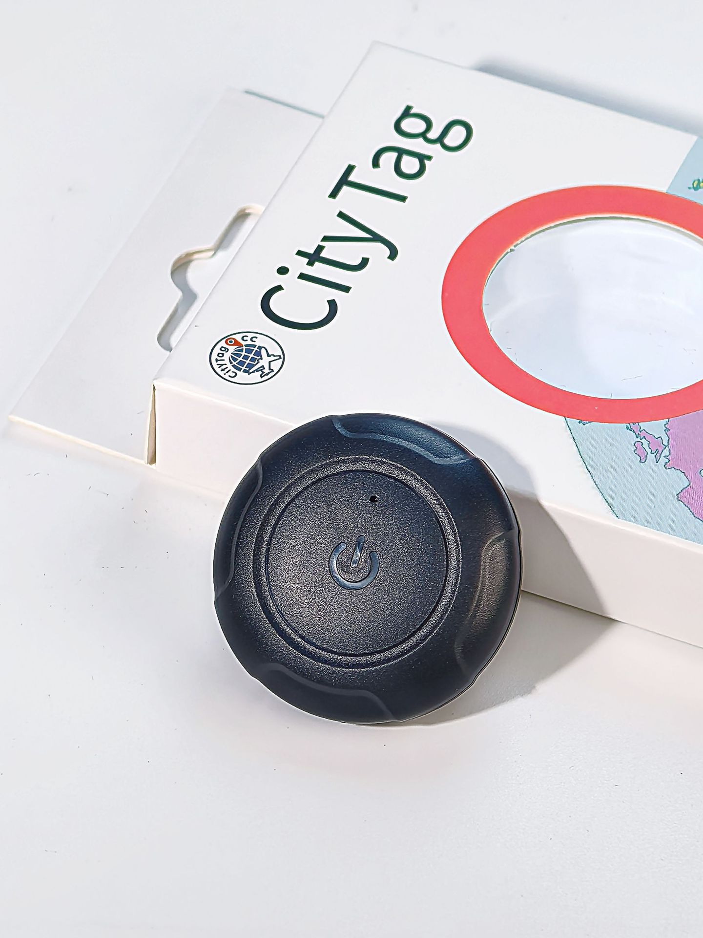 Black magnetic upgraded version [strong magnetic adsorption] + global positioning, no card insertion, no charging