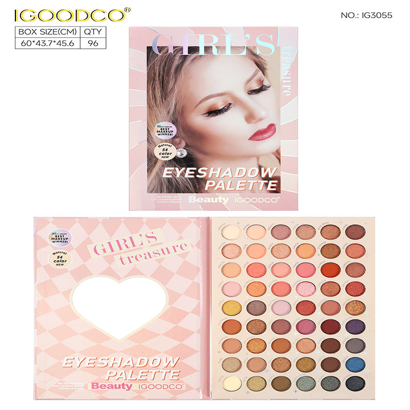 Nuevo Comercio exterior transfronterizo europeo y americano cubierta chica libro sombra de ojos multi-color mate nacarado sombra de ojos placa sombra de ojos