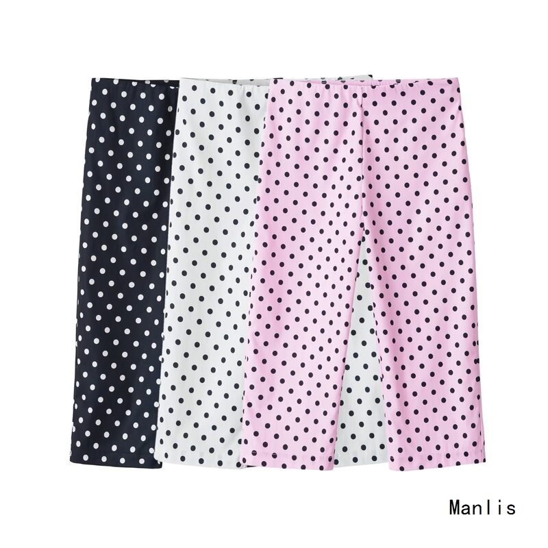 Z Cross-Border European and American Style 2026 New Fashion Elegant Women's Wholesale Mid-Waist Elastic Polka Dot Capri Pants 4661446 Z Cross-Border European and American Style 2026 New Fashion Elegant Women's Wholesale Mid-Waist Elastic Polka Dot Capri Pants 4661446
