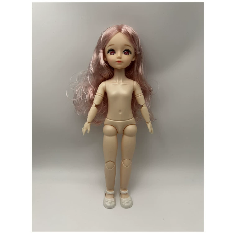 Snow Lily 30 см 6-Point BJD кукла с 20 суставами, настоящие глаза и макияж, варианты головы/тела
