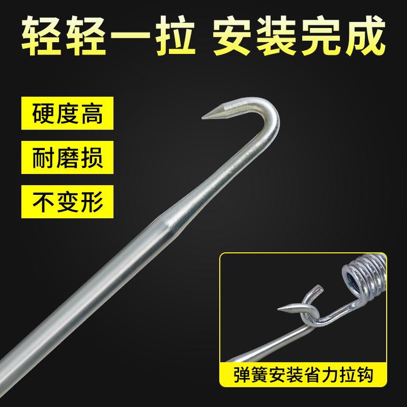 Herramienta de mantenimiento de resorte de tubo de escape de motocicleta desmontaje de gancho de tracción para vehículo eléctrico pie de soporte de embrague lateral soporte de resorte de gancho