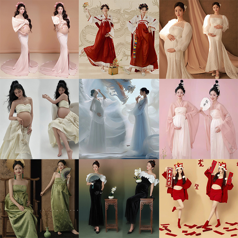 Maternity Photo Clothing, New Art Photo, Fashion Fairy Photo Studio at Home, Pregnant Woman Photo, Photo Photo, Dress