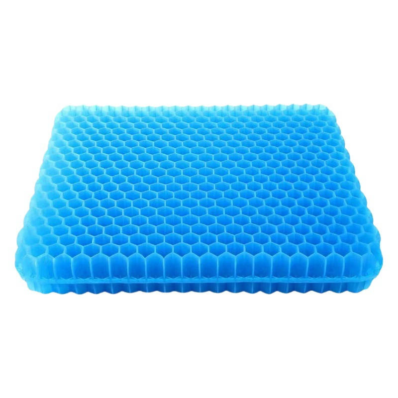 Очень большая утолщенная сотовая гелевая летняя Подушка оптом, длинная дышащая подушка для ягодиц, Автомобильная подушка, крутая подушка для льда
