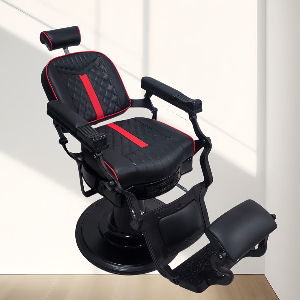 BarberChair Barbería silla de cabeza grasa silla de salón silla barbería silla barbería comercial silla barbería