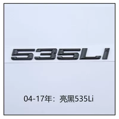 emblem 3 Series 5 Series 6: Car logo - standard-535li04-17
