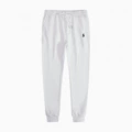 Pants-white-black label