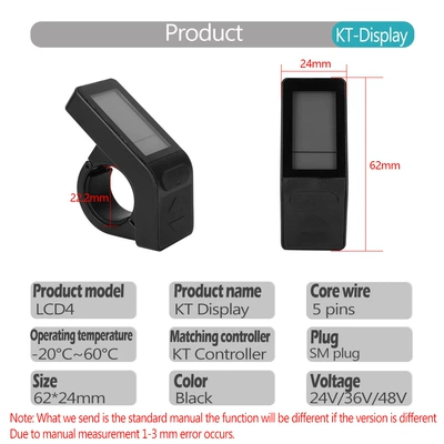 Quantum LCD4 LCD meter/ordinary – Elektromobil cihazları