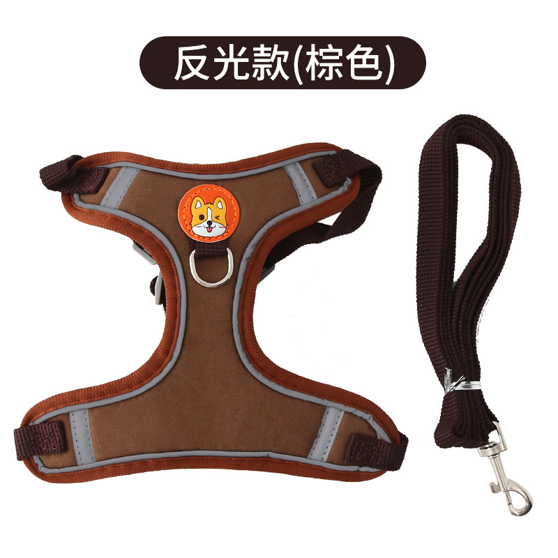 Marrón cómodo ante