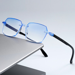 卸売りの知能のズームは青い光に対して枠がなくて辺の老眼鏡を切って江湖の屋台の老眼鏡の老眼鏡を走って簡単です。