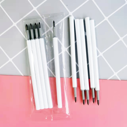 Bagged Eternal Pencil Refill Press Type Not Easy to Break Wear-Resistant Black Technology Stationery HB Pencil for Students Wholesale