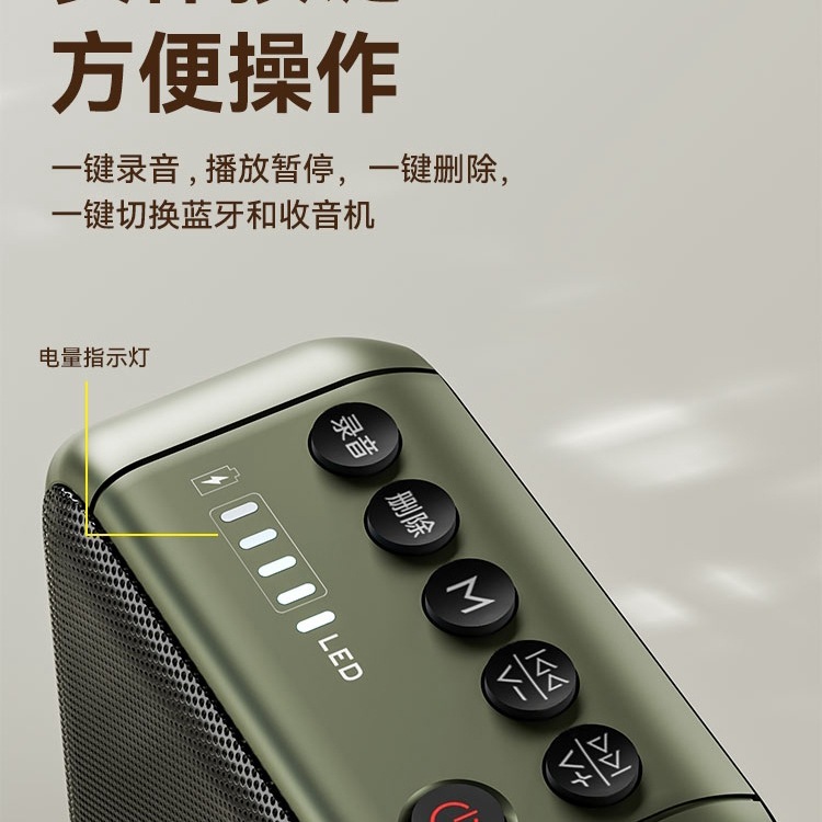 2025 新しい Shanshui Bluetooth スピーカー小型でポータブル屋外防水カード USB フラッシュドライブ大音量ラジオオーディオ|undefined