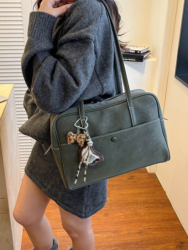 Bolso de mujer retro bolso de almohada de gran capacidad ventas calientes nueva textura de alta calidad simple bolso de hombro bolso casual