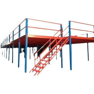 Heavy-duty attic shelf factory cargo attic platform in Stock Large Warehouse multi-layer wholesale large storage shelf