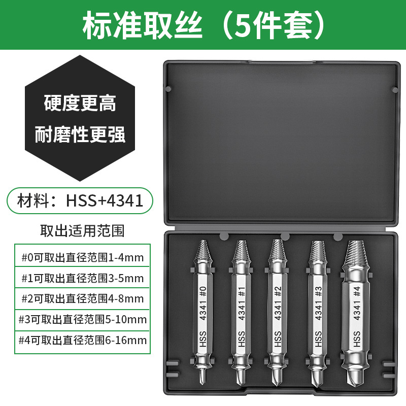 Extractor de alambre roto, extractor de tornillo roto, extractor de alambre roto, extractor de alambre deslizante de cono, extractor de alambre deslizante de oxidación, inversor de alambre deslizante
