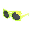 Cute children's sunglasses with bow, sun protection cream, glasses, 2022 collection