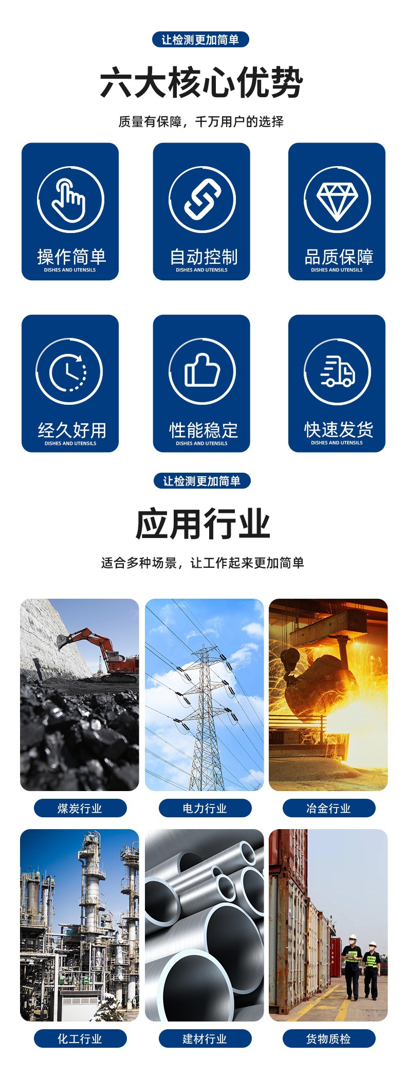 六大核心应用行业