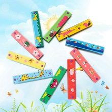 儿童口琴木质卡通16孔32孔口风琴初学者幼儿园启蒙小学生吹奏乐器