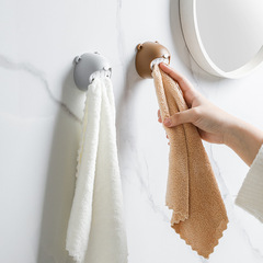 新しいアイデアの熊のタオルは浴室を塞いで穴を開けないで壁掛けします。
