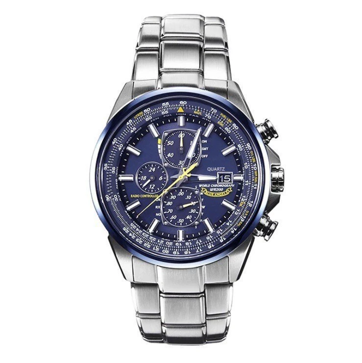 Universal quartz steel belt, watch, box