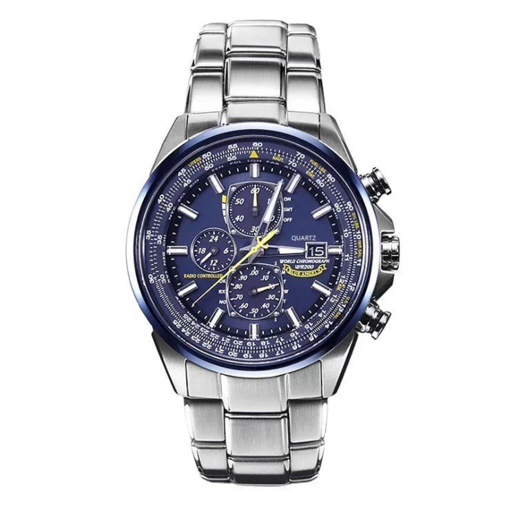 Universal quartz steel belt, watch, box