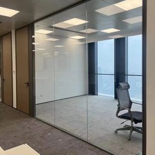 工厂直销108款钢铝全景单玻写字楼办公高隔间隔断型材通透大气