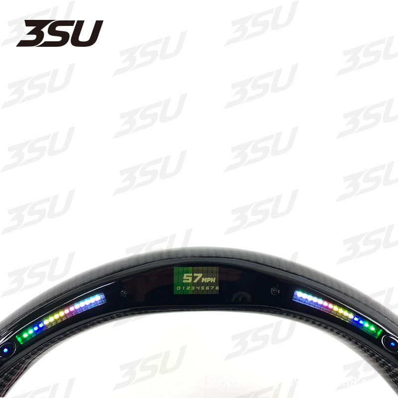 Suitable for Bmw E46 E36 M3 E53 330Ci 325I Led Leather Carbon Fiber Steering Wheel