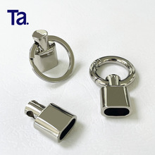 汽车钥匙圈扣 12mm金属钥匙挂饰扣 绳带挂扣 手工DIY钥匙扣挂件