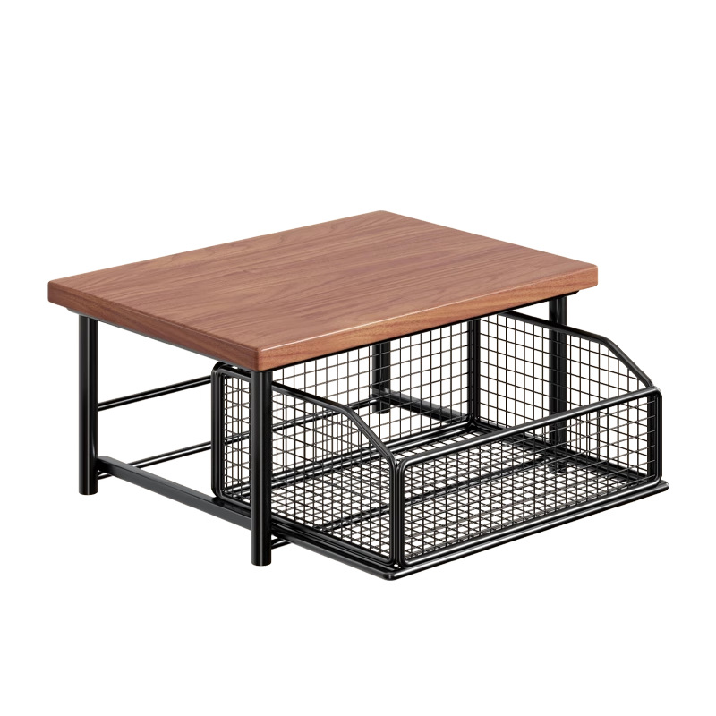 Soporte de Escritorio Pequeño para Impresora de Metal para Oficina