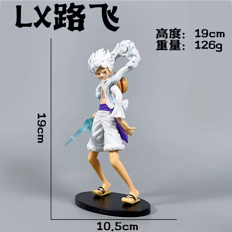 Фигурки по «One Piece»: королева Хэнкок, Луффи, Зоро, Минго — коллекционные игрушки в коробке, настольные украшения