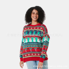 女装杂款包圣诞毛衣混合款式库存尾货批发Christmas sweater mix