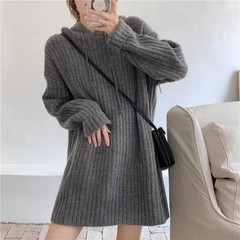 连帽羊毛衫女100羊毛慵懒风时尚休闲羊绒针织带帽毛衣帽衫卫衣