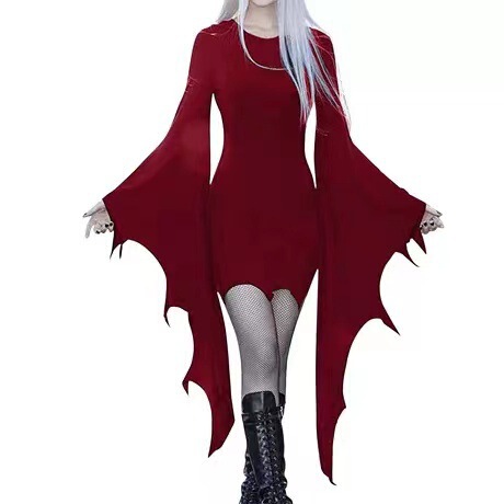 Christmas Halloween Vampire Party Bandage Lady Personality Dress