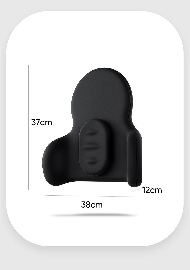 Multifunctional car lumbar support car lumbar support memory cotton lumbar pillow universal adjustable headrest lumbar support