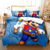 Mario series Amazon The bed Three Brushed fabric Home textiles Quilt cover pillow case sheet Bed cover Cross border factory