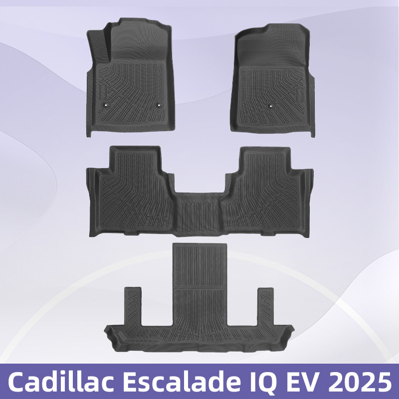 Para Cadillac Escalade lQ EV 2025 TPE Foot Pad 3D All Weather Backpack Pad