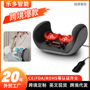 Massage Lumbar Support Electric Hot Compress Kneading Waist Massager Home Car Multi-Function Heating Hammering Massage Backrest